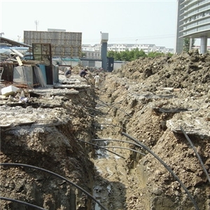 地源热泵施工现场