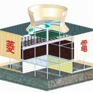 菱电冷却塔内部结构